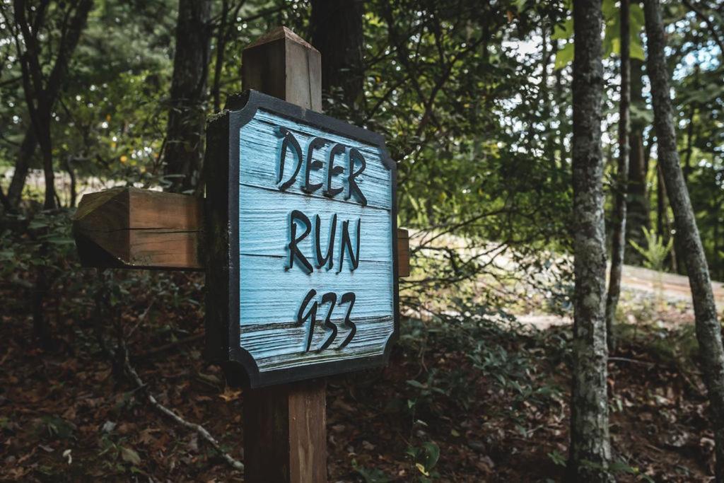 Deer Run Cabin At 36 North - Hot Tub Purlear ภายนอก รูปภาพ